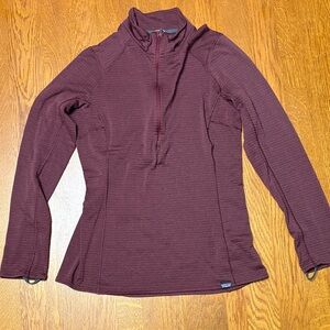 Patagonia small Maroon Quarter-Zip Pullover